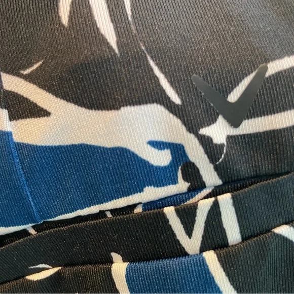 Callaway Black White Blue Ruffle Active Skort - size Medium - Picture 6 of 6